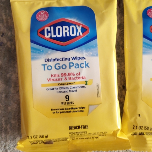 5️⃣ for $1️⃣5️⃣ Clorox Disinfecting Wipes bundle of 2 - Picture 2 of 2